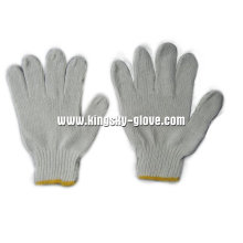 7g Bleached White String Knit Working Glove-2401